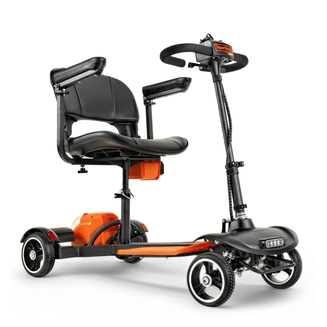 SuperHandy Passport Prime Mobility Scooter - Foldable, 48V Li-Ion Battery GUT177 Blowout - Senior.com Scooters